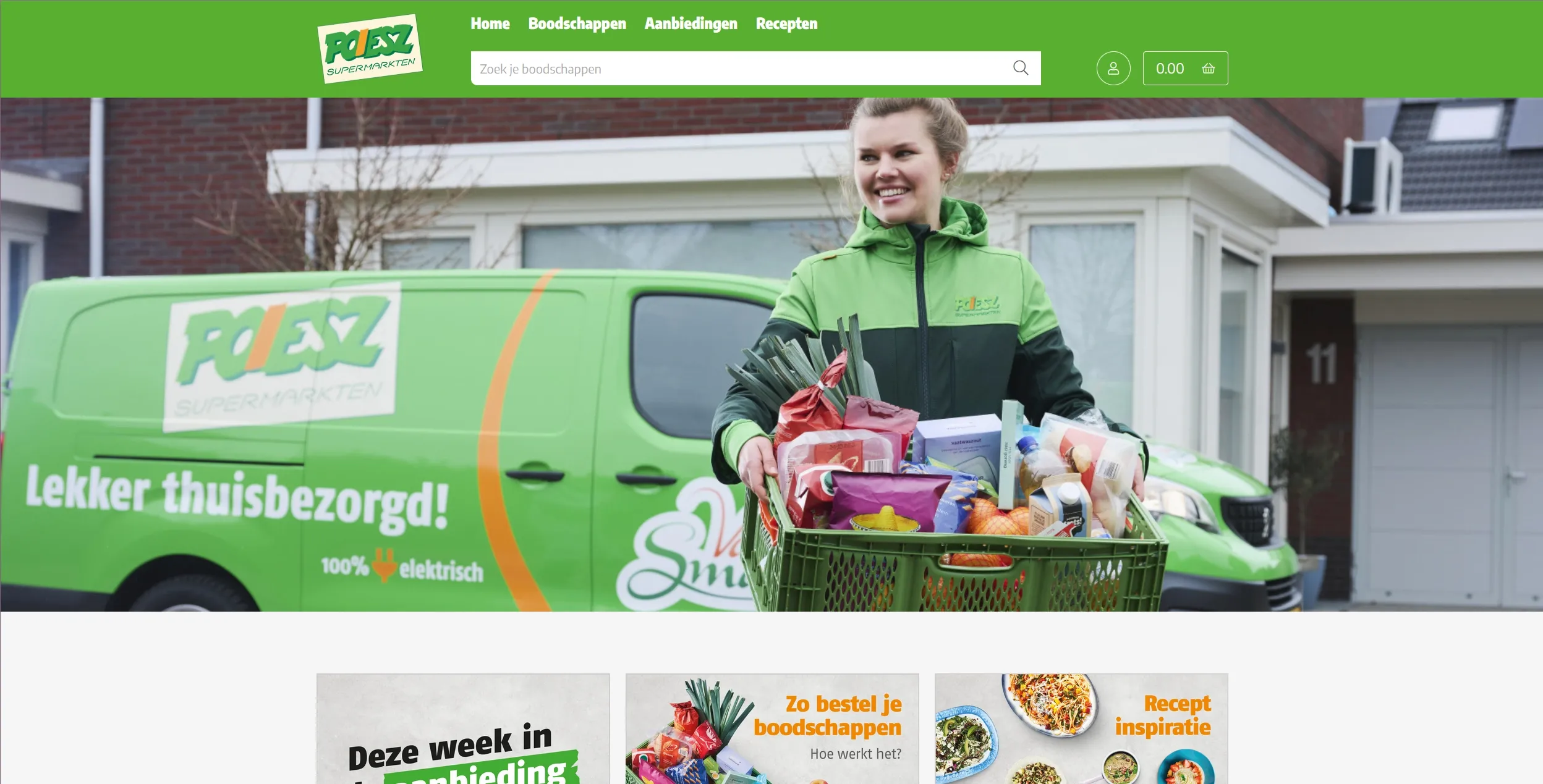 Poiesz Webshop project image